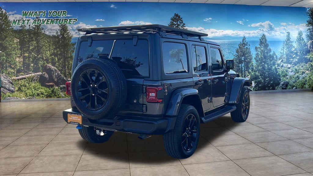 used 2022 Jeep Wrangler Unlimited 4xe car, priced at $32,980