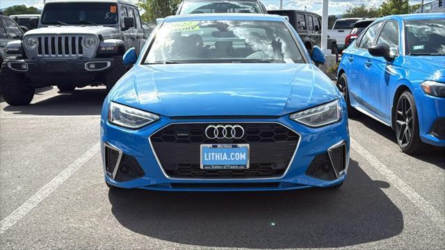 used 2022 Audi A4 car, priced at $32,980