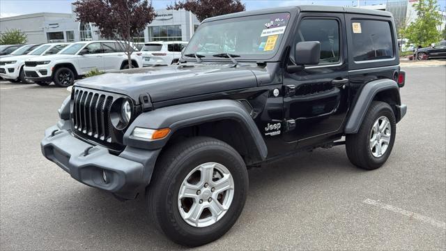 used 2021 Jeep Wrangler car, priced at $33,480