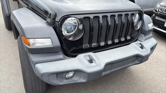 used 2021 Jeep Wrangler car, priced at $33,480