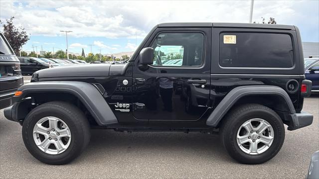 used 2021 Jeep Wrangler car, priced at $33,480
