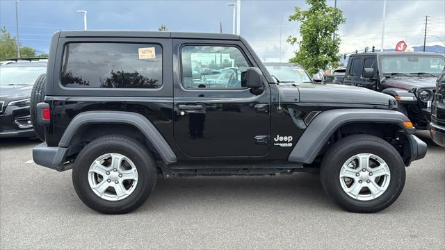 used 2021 Jeep Wrangler car, priced at $33,480