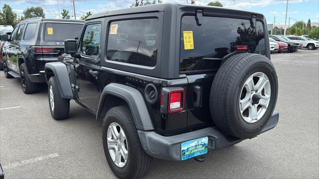 used 2021 Jeep Wrangler car, priced at $33,480