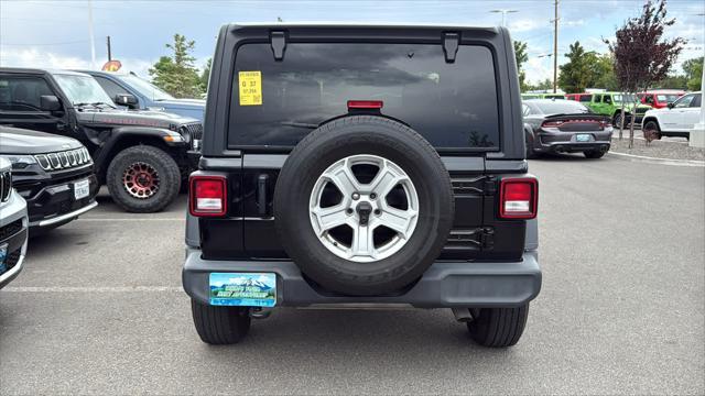 used 2021 Jeep Wrangler car, priced at $33,480