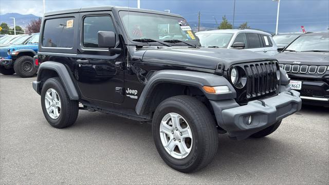 used 2021 Jeep Wrangler car, priced at $33,480