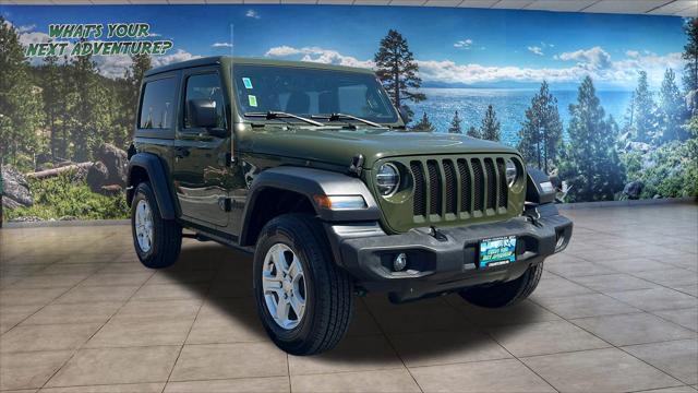 used 2021 Jeep Wrangler car, priced at $31,980