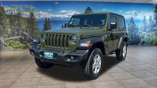 used 2021 Jeep Wrangler car, priced at $31,980