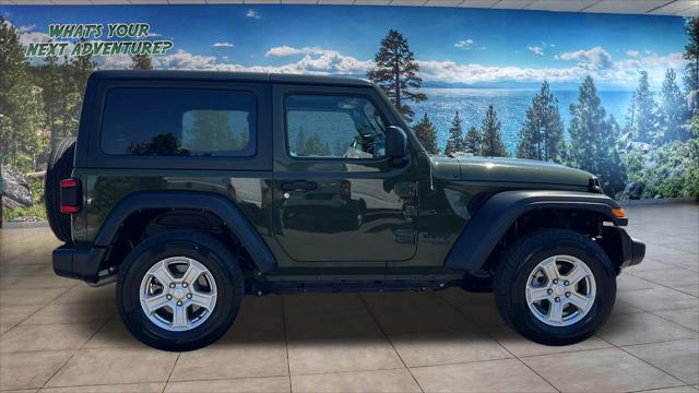 used 2021 Jeep Wrangler car, priced at $31,980