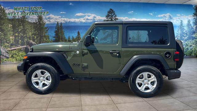 used 2021 Jeep Wrangler car, priced at $31,980