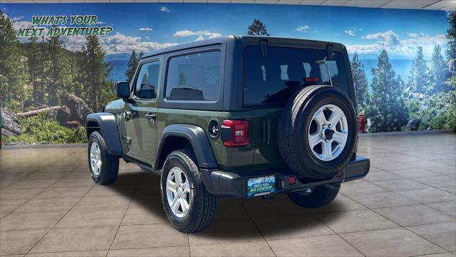 used 2021 Jeep Wrangler car, priced at $31,980