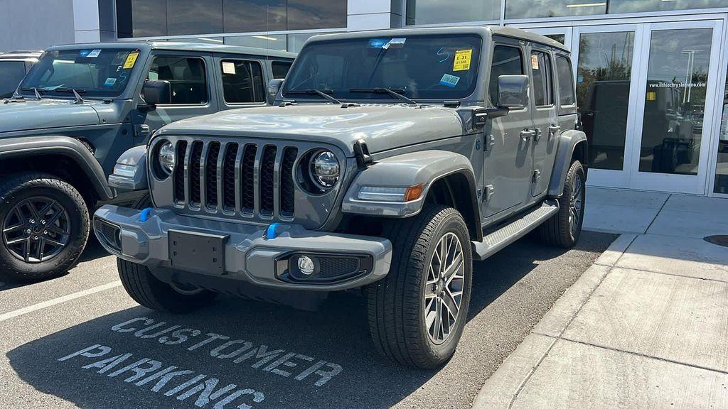 used 2022 Jeep Wrangler Unlimited 4xe car, priced at $41,980