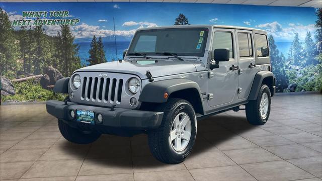 used 2017 Jeep Wrangler Unlimited car, priced at $27,780