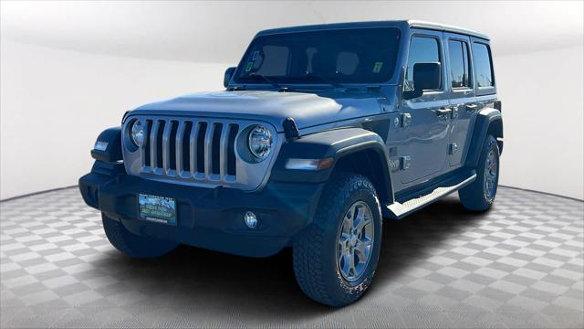 used 2020 Jeep Wrangler Unlimited car, priced at $32,980