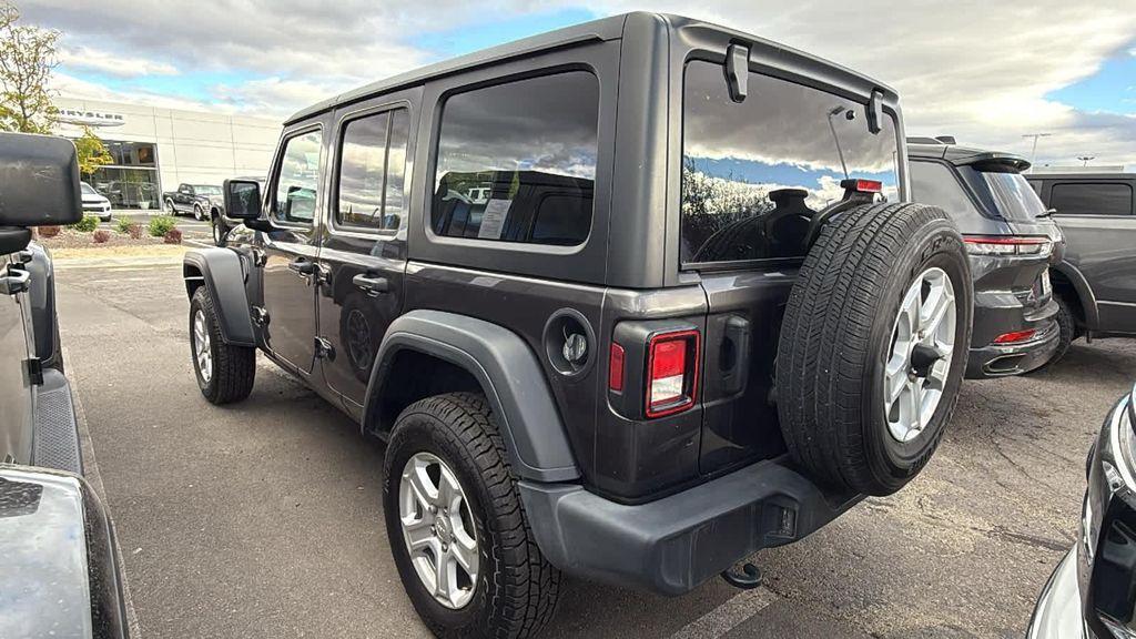 used 2021 Jeep Wrangler Unlimited car, priced at $34,980