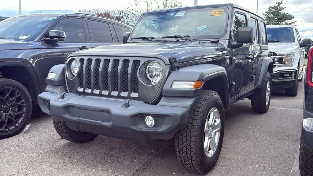 used 2021 Jeep Wrangler Unlimited car, priced at $34,980