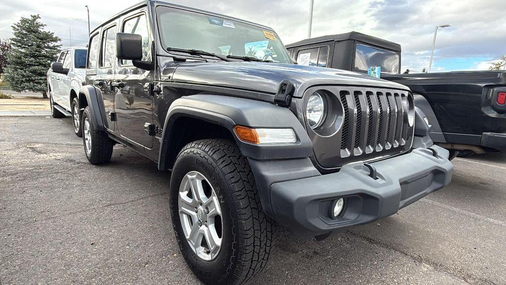 used 2021 Jeep Wrangler Unlimited car, priced at $34,980