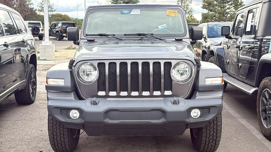 used 2021 Jeep Wrangler Unlimited car, priced at $34,980