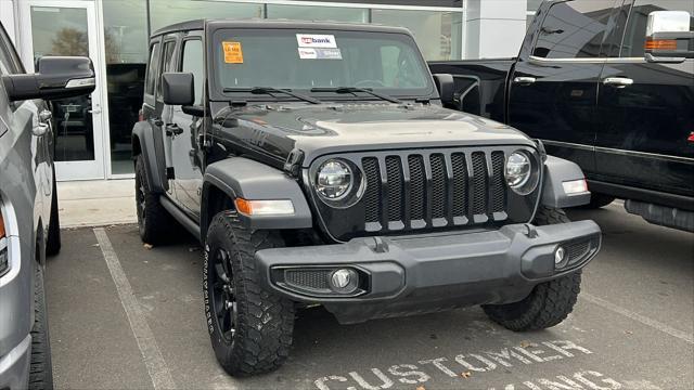 used 2021 Jeep Wrangler car, priced at $32,980