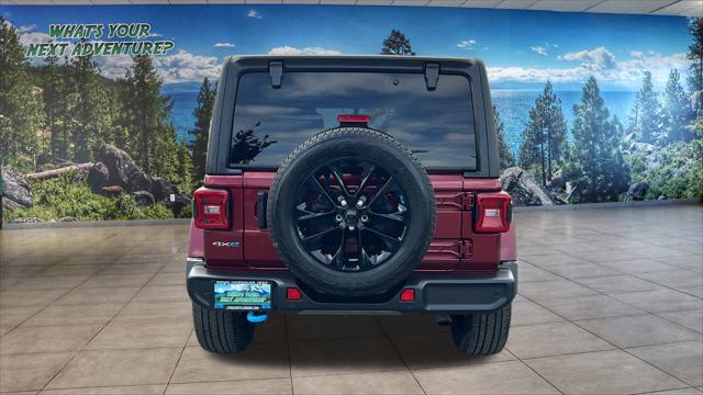 used 2022 Jeep Wrangler Unlimited 4xe car, priced at $40,980