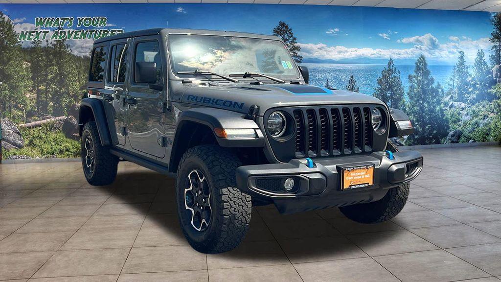 used 2022 Jeep Wrangler Unlimited 4xe car, priced at $37,980