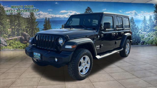 used 2020 Jeep Wrangler Unlimited car, priced at $25,900