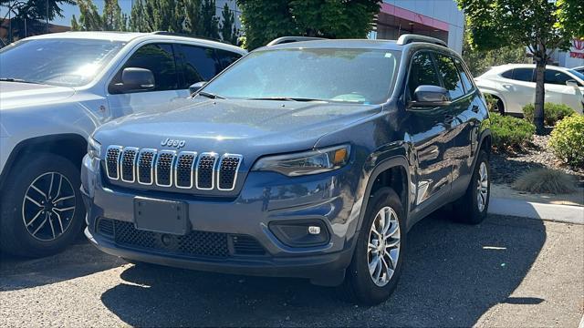 used 2021 Jeep Cherokee car, priced at $21,980