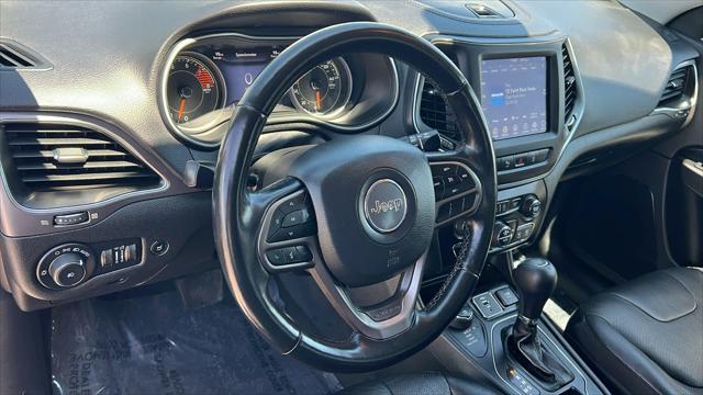 used 2021 Jeep Cherokee car, priced at $21,980