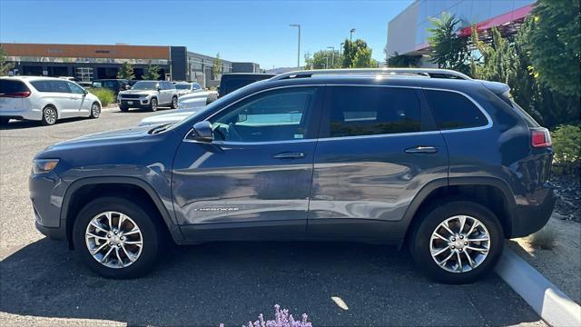 used 2021 Jeep Cherokee car, priced at $21,980