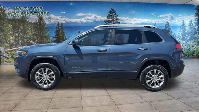 used 2021 Jeep Cherokee car, priced at $21,980