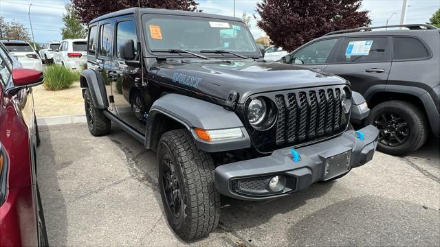 used 2023 Jeep Wrangler 4xe car, priced at $31,980