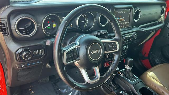used 2021 Jeep Wrangler Unlimited 4xe car, priced at $36,980
