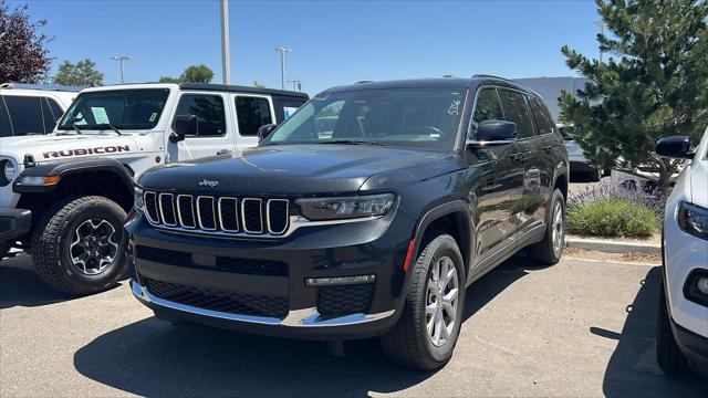 used 2021 Jeep Grand Cherokee L car, priced at $36,980