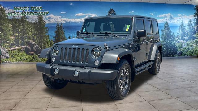used 2017 Jeep Wrangler Unlimited car, priced at $21,980