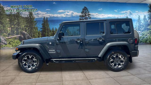 used 2017 Jeep Wrangler Unlimited car, priced at $21,980