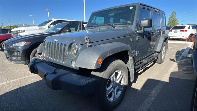 used 2017 Jeep Wrangler Unlimited car, priced at $23,980
