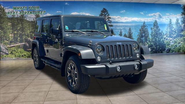 used 2017 Jeep Wrangler Unlimited car, priced at $21,980