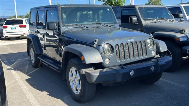 used 2017 Jeep Wrangler Unlimited car, priced at $23,980