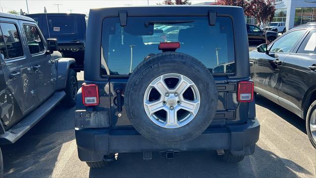 used 2017 Jeep Wrangler Unlimited car, priced at $23,980