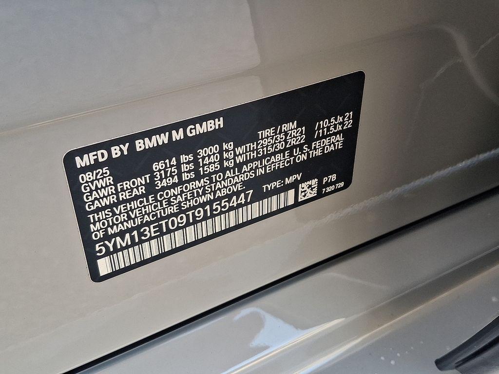 new 2026 BMW X5 M car, priced at $151,055