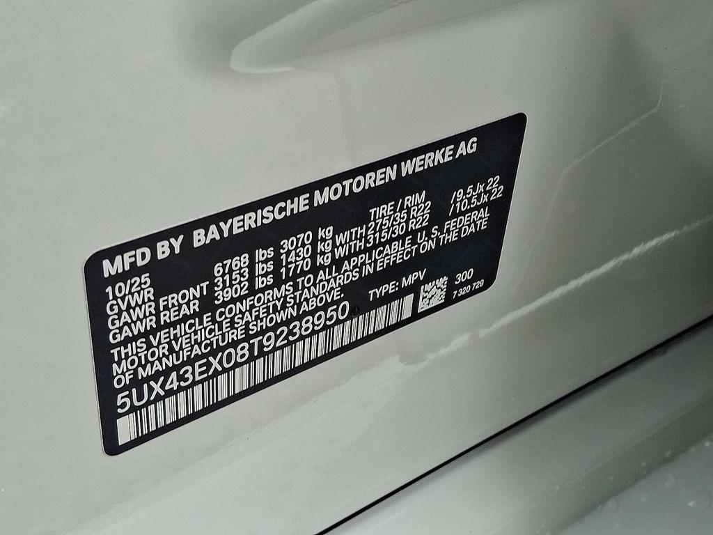 new 2026 BMW X6 car, priced at $106,325