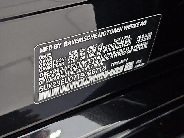 new 2026 BMW X5 car, priced at $85,100
