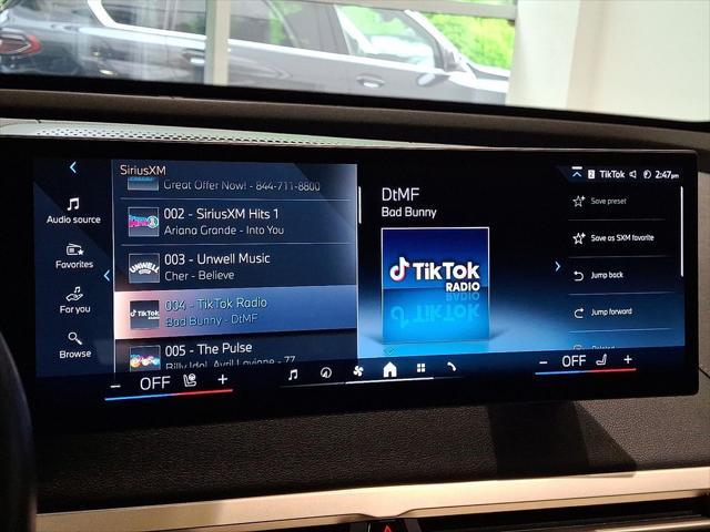 used 2024 BMW iX car, priced at $60,500