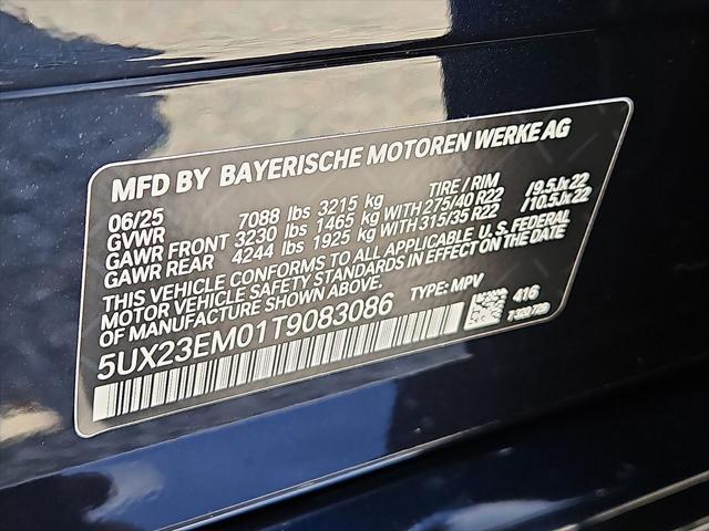 new 2026 BMW X7 car, priced at $98,855