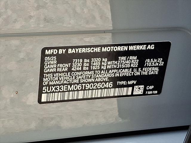 new 2026 BMW X7 car, priced at $126,525