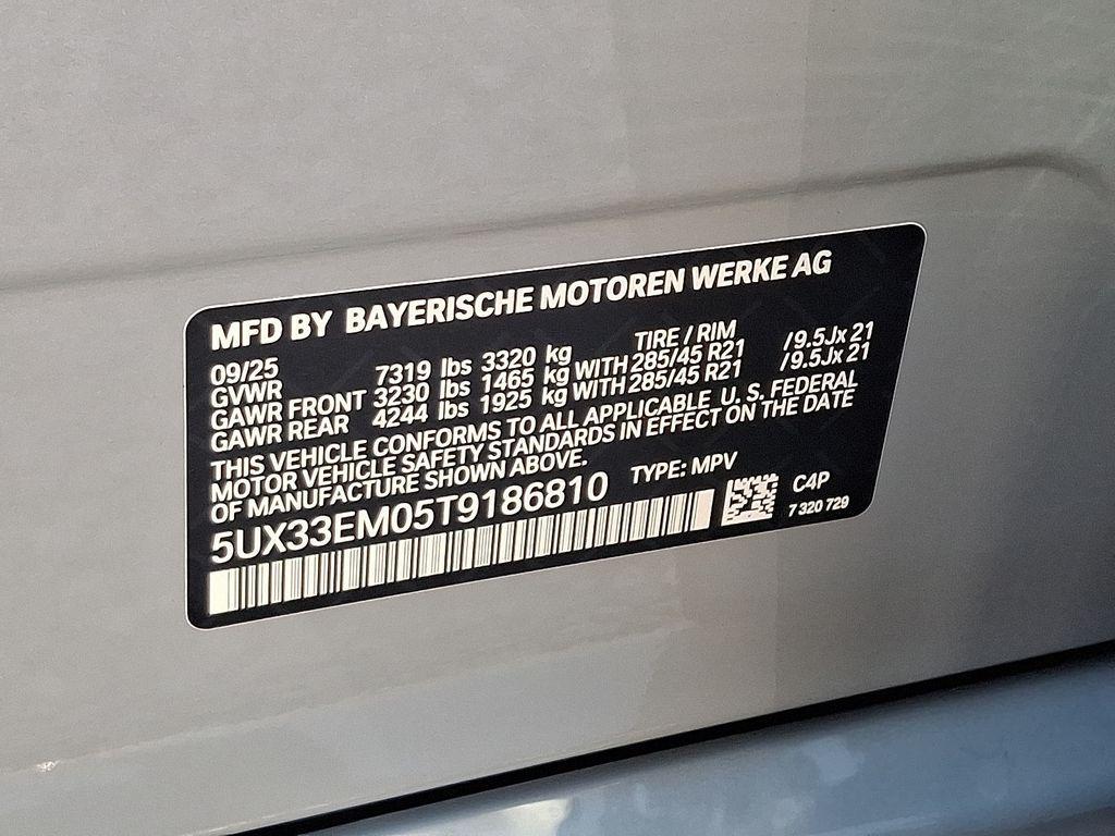 new 2026 BMW X7 car, priced at $121,875