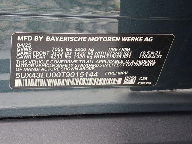 new 2026 BMW X5 PHEV car, priced at $81,225