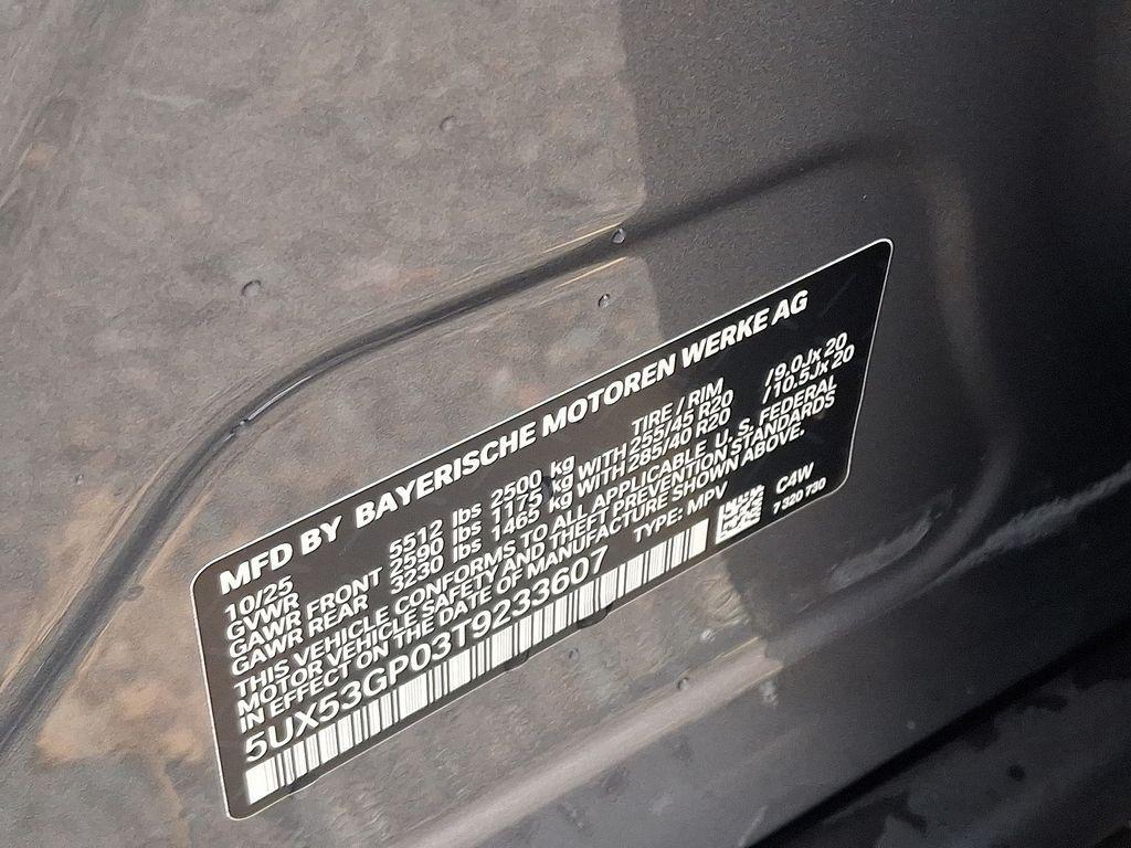 new 2026 BMW X3 car, priced at $56,940