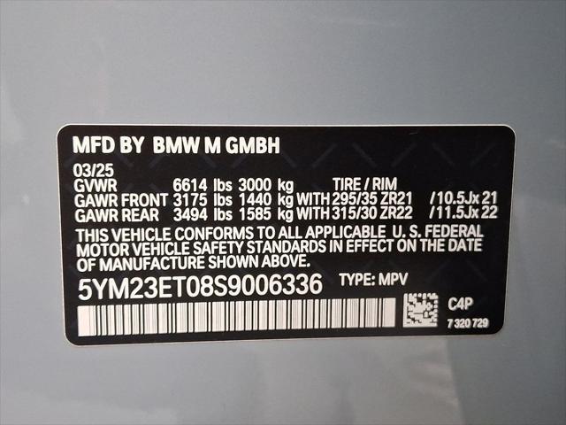 new 2025 BMW X6 M car, priced at $144,975