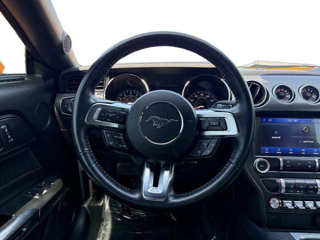 used 2022 Ford Mustang car, priced at $34,899