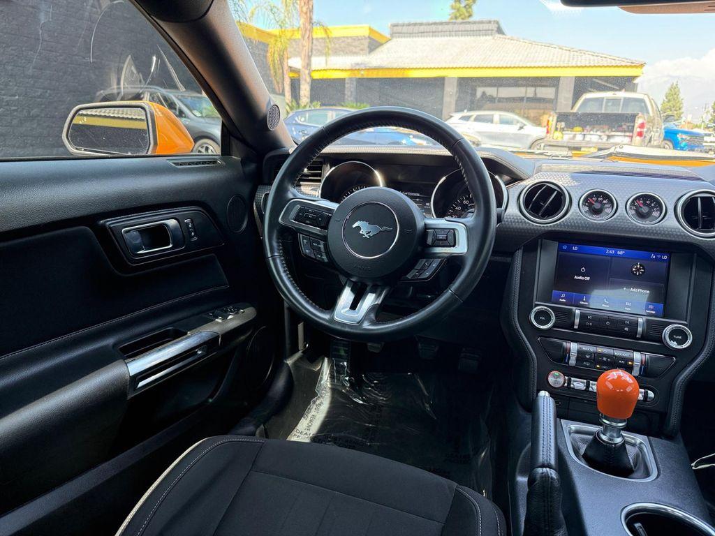 used 2022 Ford Mustang car, priced at $34,899